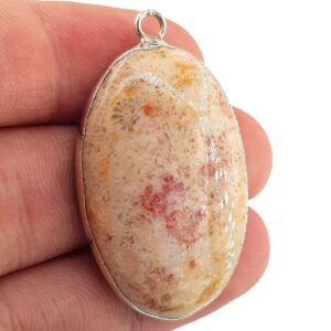 Fosil Mercan Kolye Ucu - 2