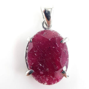 Yakut Kolye Ucu (Gümüş)