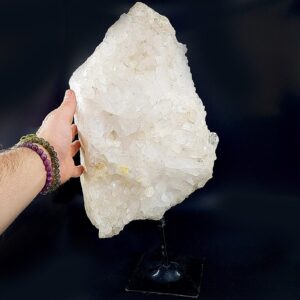 Alternative view of Kristal Kuvars Ham Taş (Standlı)