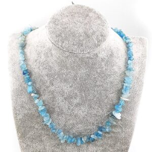 Akuamarin Kırıktaş Kolye