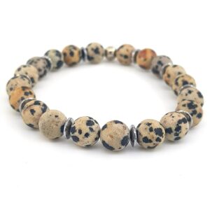 Dalmaçya Jasper Bileklik 8mm