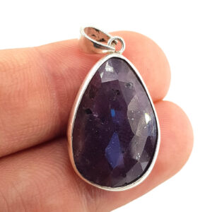 Yakut Kolye Ucu (Gümüş) - 2