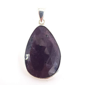 Yakut Kolye Ucu (Gümüş)