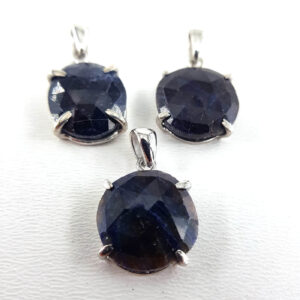 Safir Kolye Ucu (Gümüş) - 2