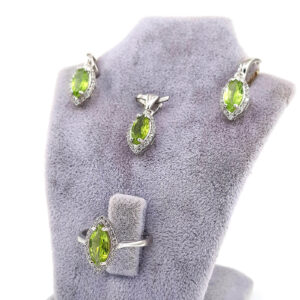 Zeberced Set (Gümüş)