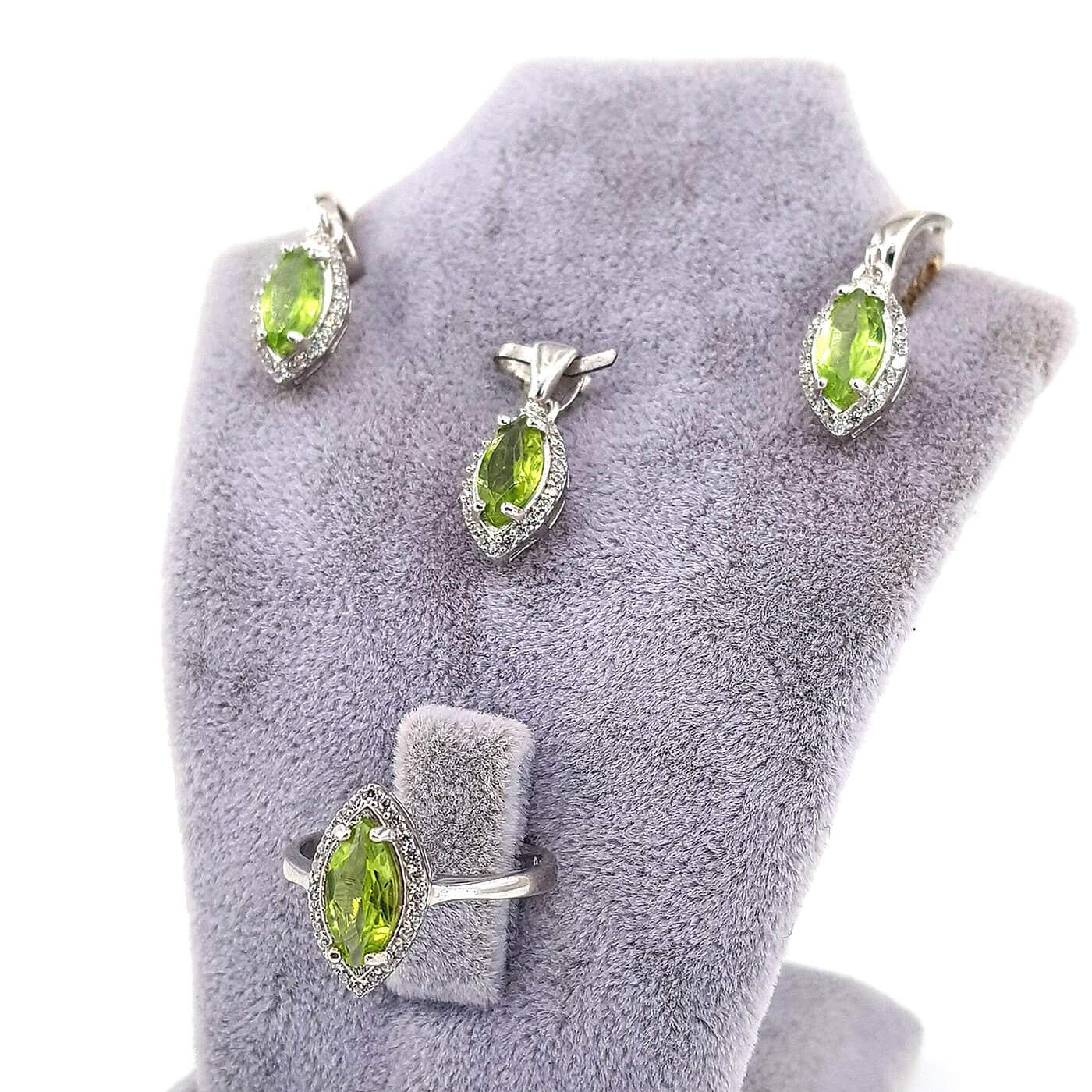 Zeberced Set (Gümüş)