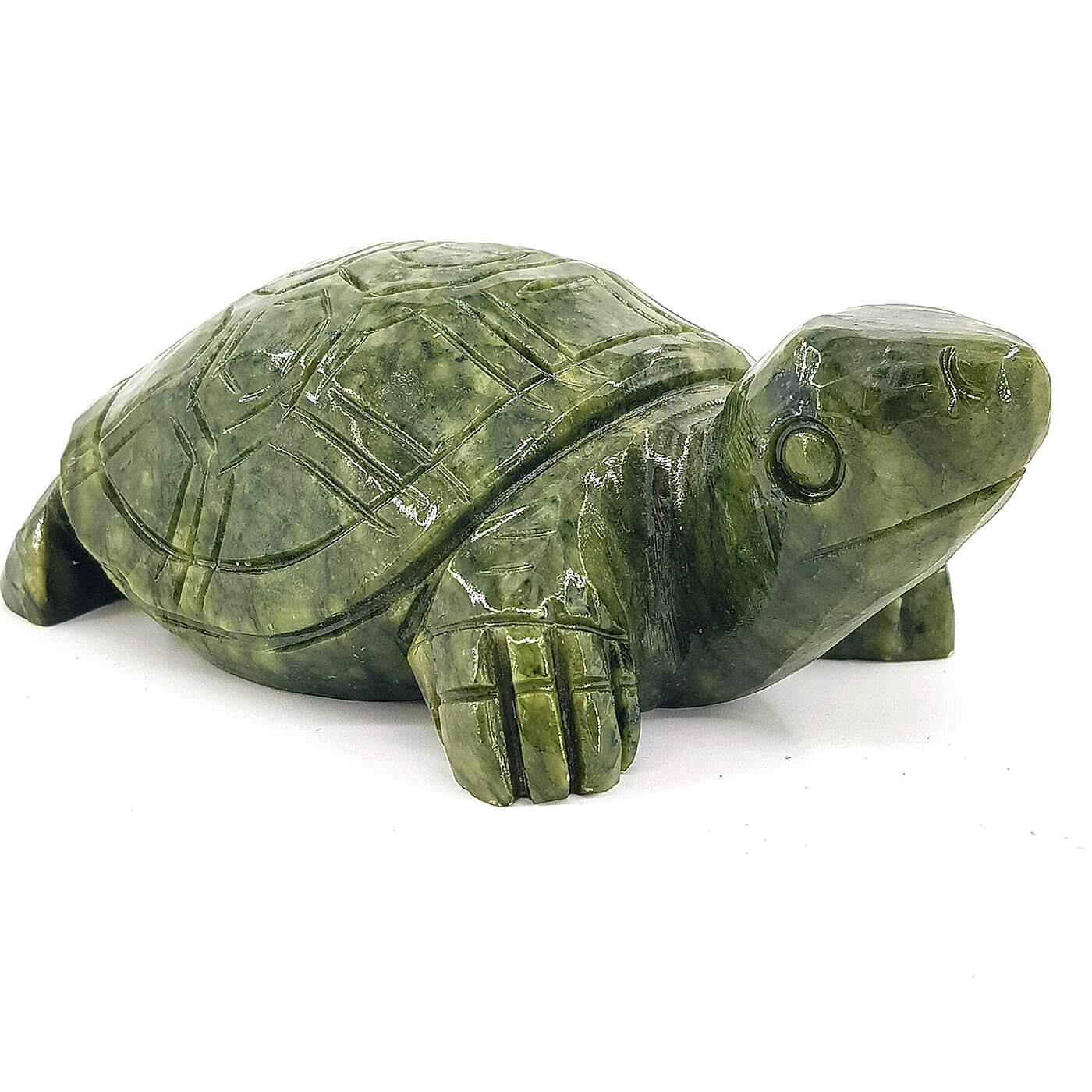 Yeşim Kaplumbağa Obje 15 Cm