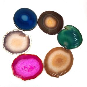 Akik Kahve Fincanı Altlığı 6 Adet