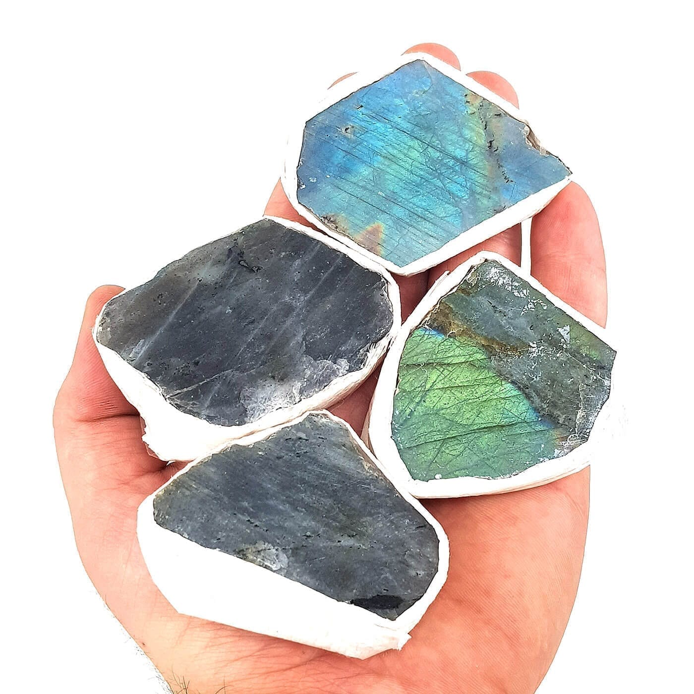 Labradorit Ham Taş Mini