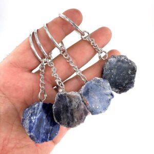 Sodalit Ham Taş Anahtarlık