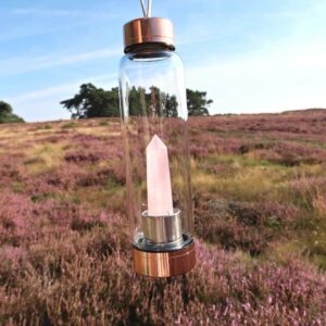 Alternative view of Pembe Kuvars Rose Su Matarası