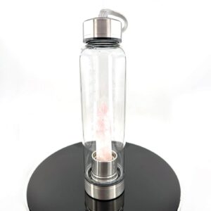 Pembe Kuvars Çelik Matara