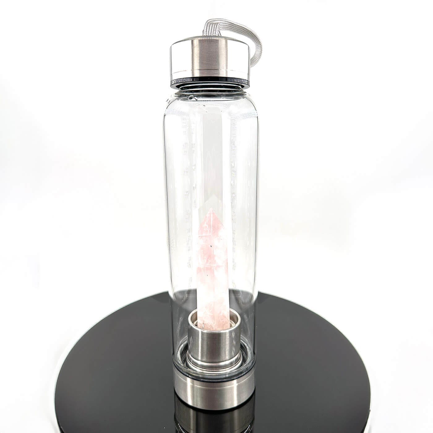 Pembe Kuvars Çelik Matara