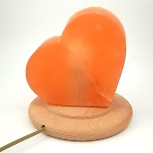 Selenit Lamba Turuncu Kalp