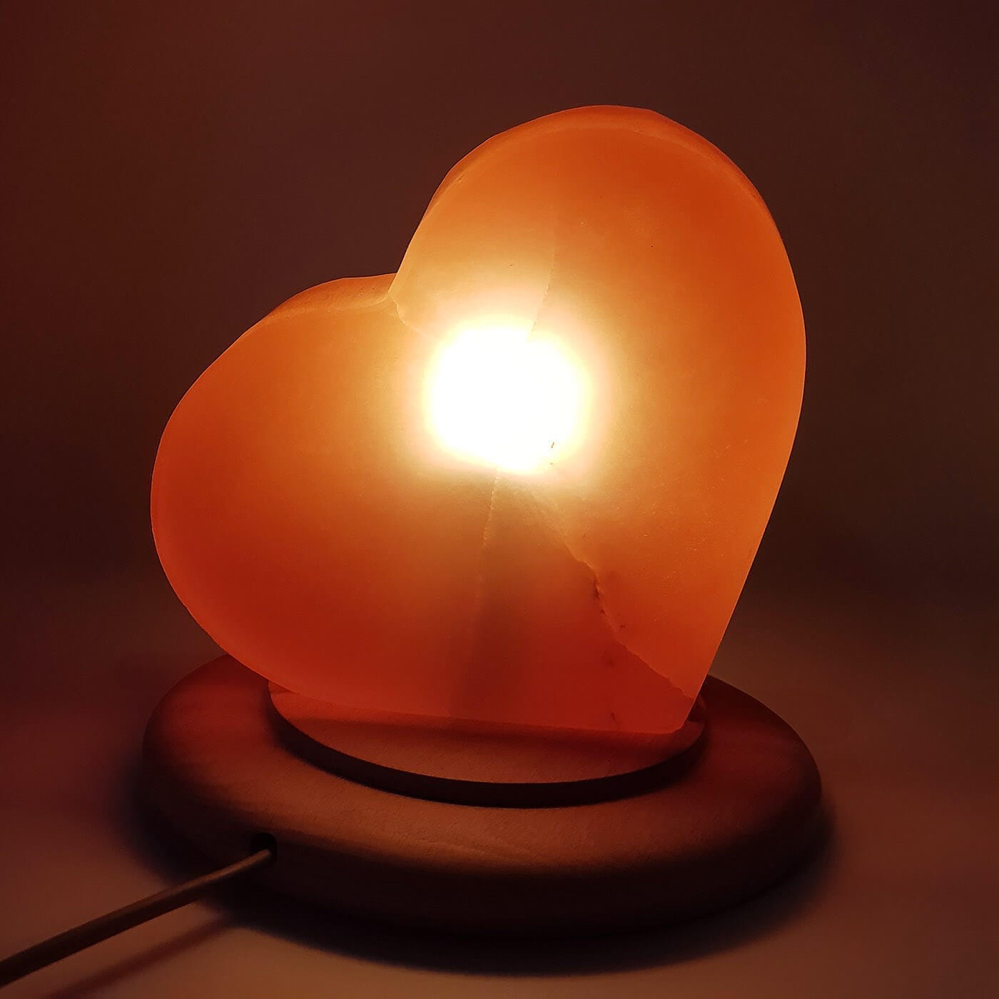 Selenit Lamba Turuncu Kalp - Görsel 3