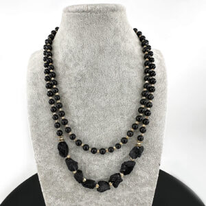 Siyah Turmalin Tasarım Kolye