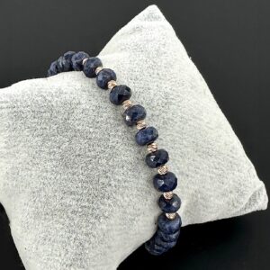 Safir Altın 14K Tasarım Bileklik