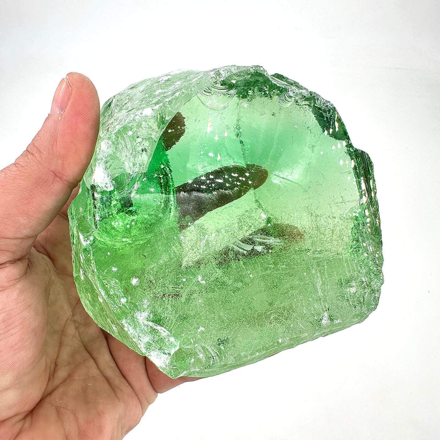 Yeşil Obsidiyen Ham Taş