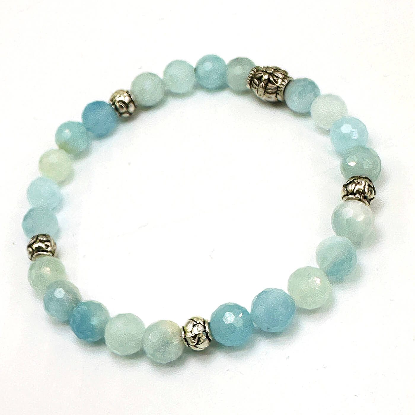 16077 Akuamarin 6 Faset 2 Sarkaç Adam