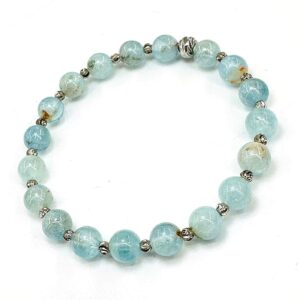 Akuamarin Bileklik 6mm