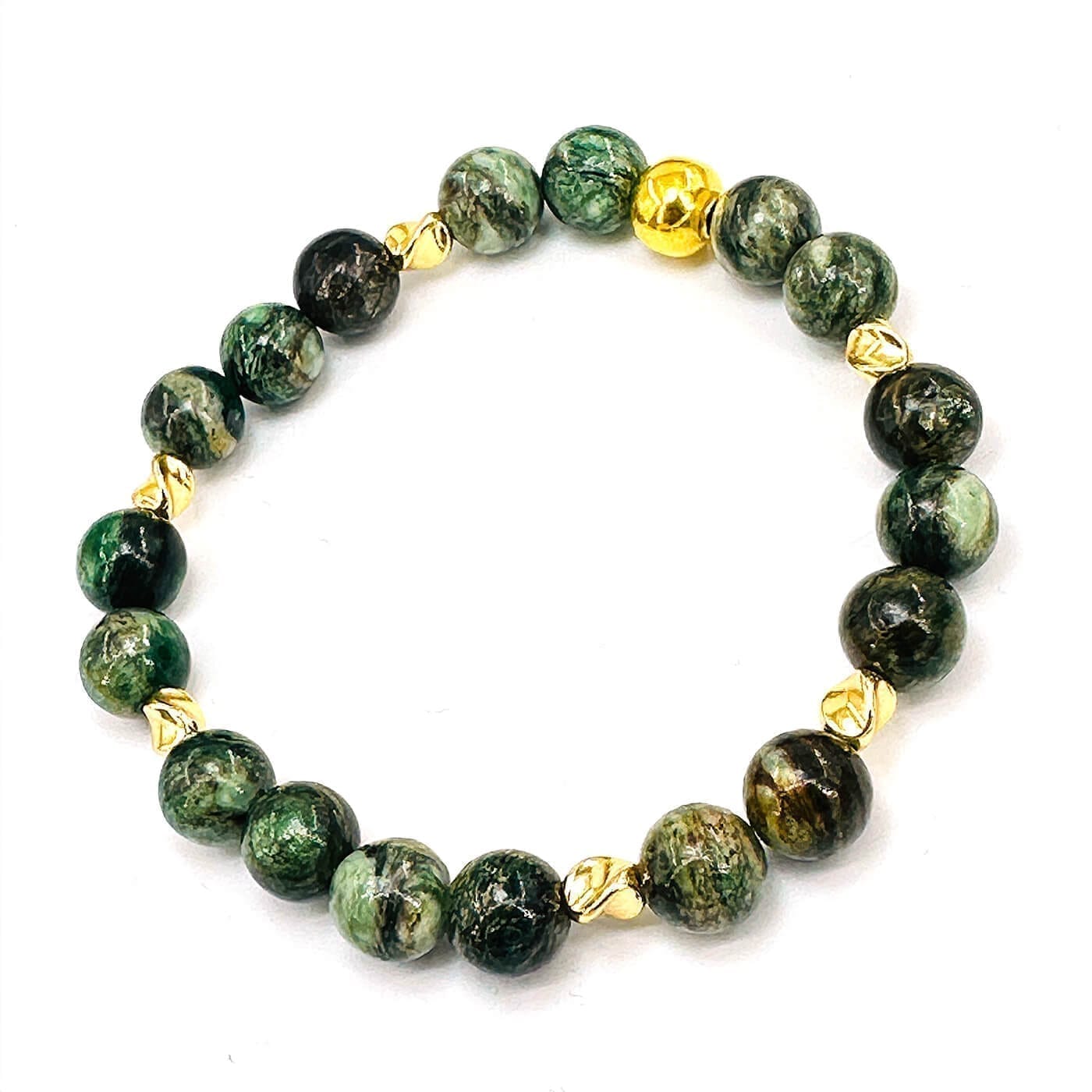 Yeşil Lepidolit Bileklik 8mm