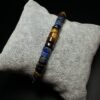 Kaplangözü & Lapis Lazuli Rondela Bileklik 6mm