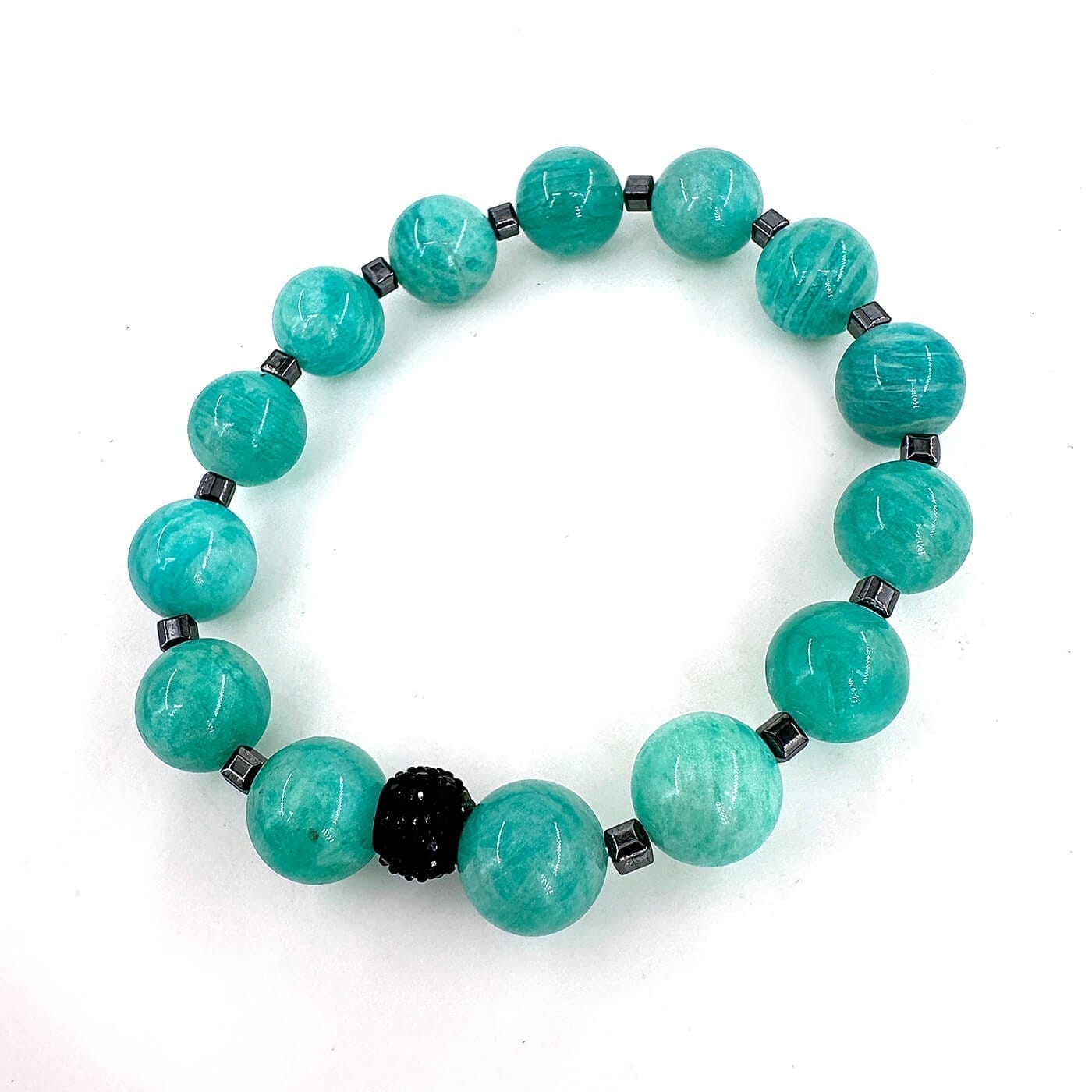 Amazonit Bileklik AA+ 10mm
