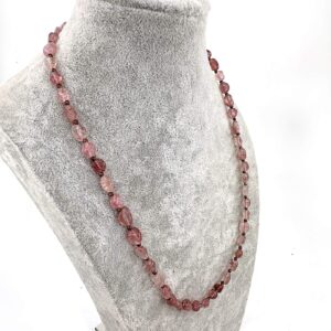 Çilek Kuvars Kolye - 2