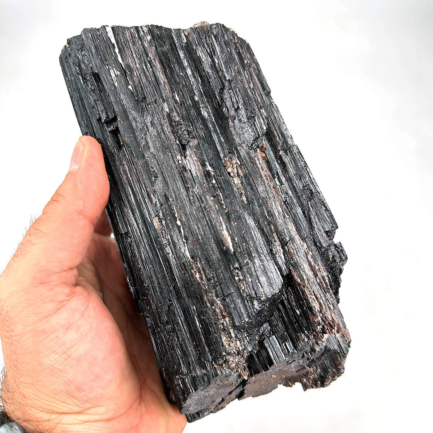 Siyah Turmalin Ham Taş - Görsel 2