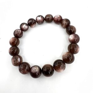 Kahve Lepidolit Bileklik 10mm AAA+