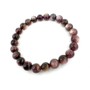 Kahve Lepidolit Bileklik 8mm AAA+