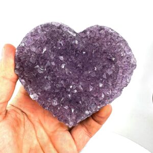Ametist Kalp Obje