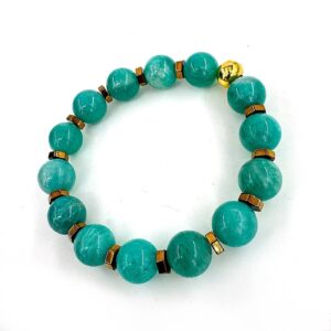 Amazonit Bileklik 10mm