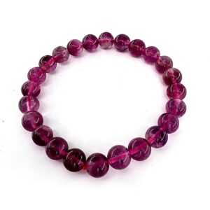 Mor Florit Bileklik 6A 8mm