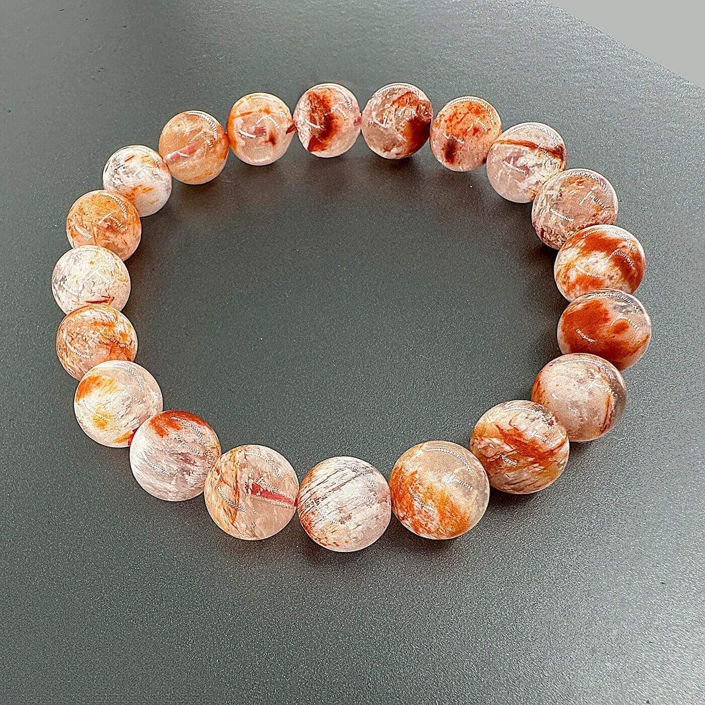 Snowflake Ghost (Kartanesi Fantom Kuvars ) 6A+ Bileklik 10mm