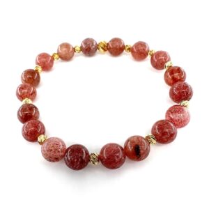 Çilek Kuvars Bileklik 8mm