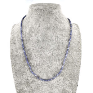 Tanzanit Kolye 3mm Gümüş