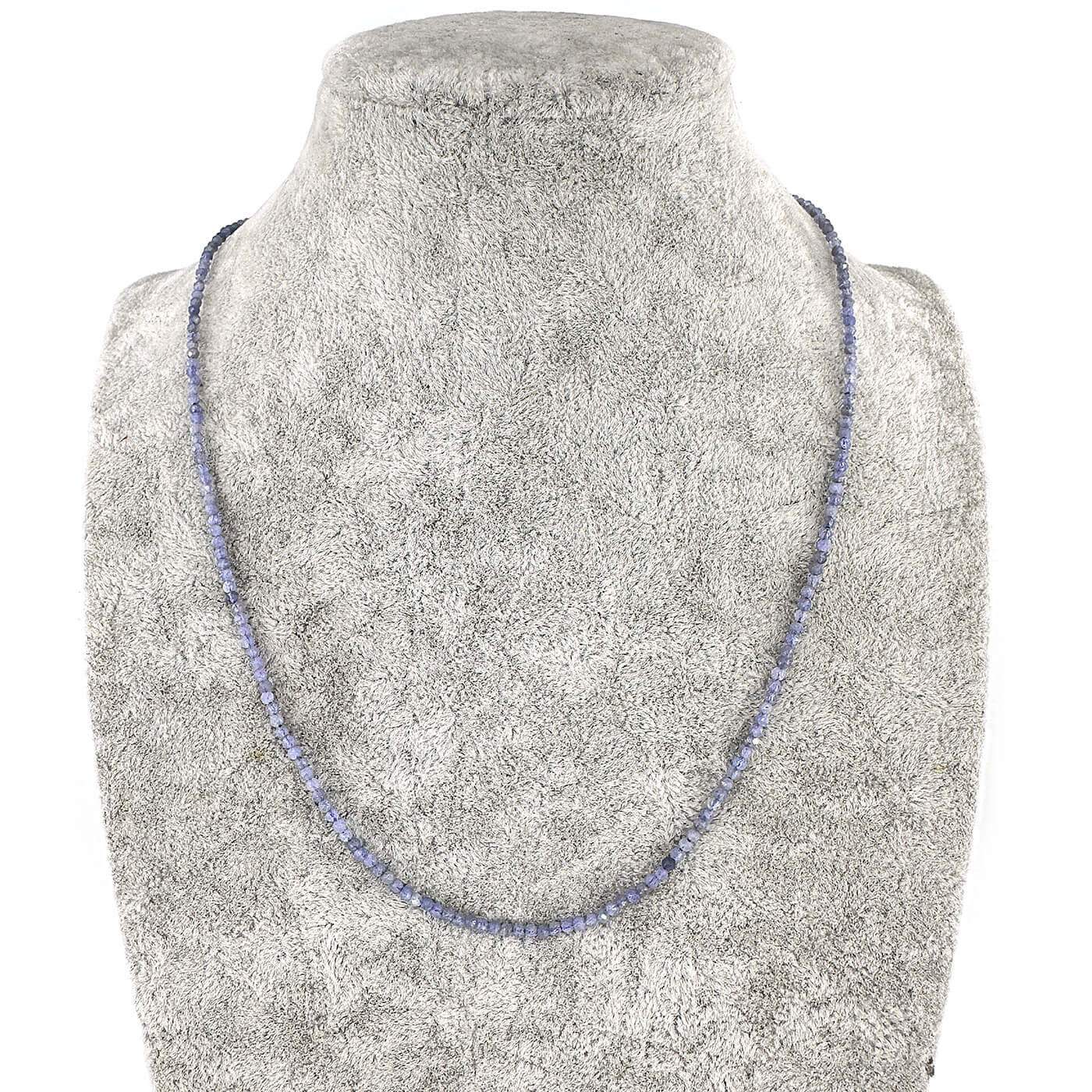 Tanzanit Kolye 2mm Gümüş