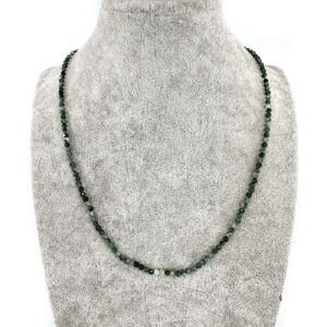 Zümrüt Kolye 3mm Gümüş