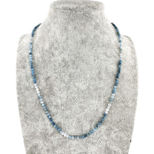 Akuamarin Kolye 3mm Gümüş