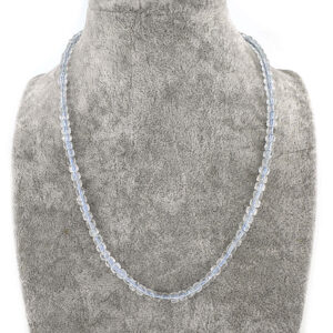 Topaz Kolye 4mm Gümüş