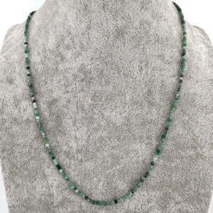 Zümrüt Kolye 2mm Gümüş