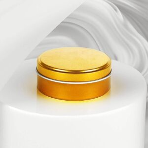 Alternative view of Premium Esanslı Teneke Kutu Mum Gold