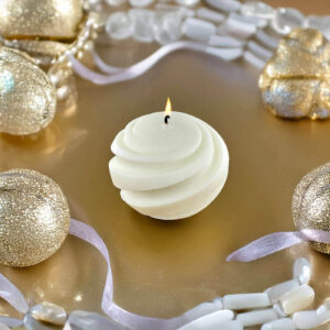 Premium Esanslı Kozmik Spiral Mum