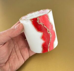 Alternative view of Premium Esanslı Alev Rüzgar Mum