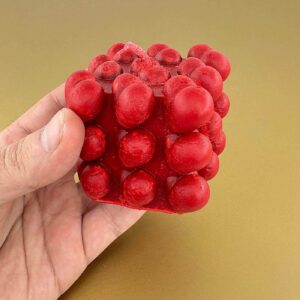 Alternative view of Premium Esanslı Aşk Köpüğü Mum Kırmızı