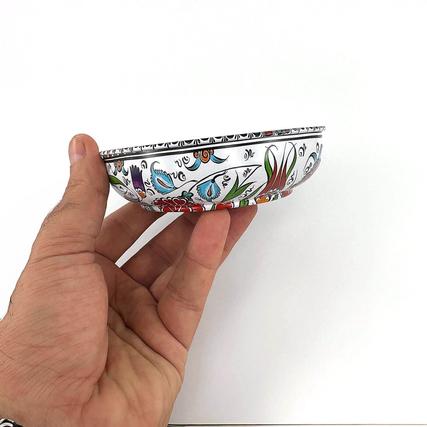 Premium Esanslı Çiçek Bahçesi Kase Mum Sarı - Görsel 2