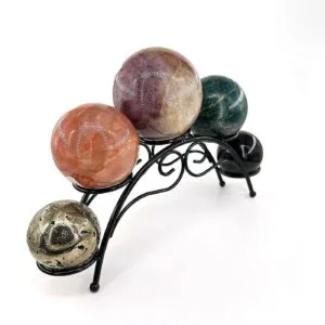 Küre Seti Beşli Metal Standlı