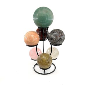 Küre Seti Yedili Metal Standlı