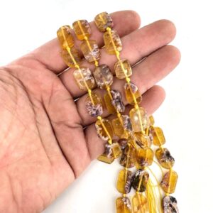 Sarı Florit Dizi 15x12x5mm